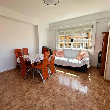 Апартаменты El Bergantin Atico Con Terraza En Playa Del Cura